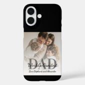 父の日 世界最高の父 写真入り Case-Mate iPhoneケース (裏面)