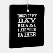 父の日 |今日はパパの日 セラミックオーナメント (右)