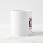 父の日（写真と年） ジャンボコーヒーマグカップ (正面)