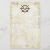 父の日-大尉の車輪 便箋 (正面)