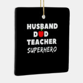 父の日 |夫すごいパパ先生 セラミックオーナメント (右)