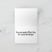 「父の日」夫は鴨から願いクールを カード (内部)