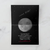 父の日-夫- STARS/UNIVERSE カード (内部)