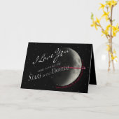 父の日-夫- STARS/UNIVERSE カード (黄色い花)