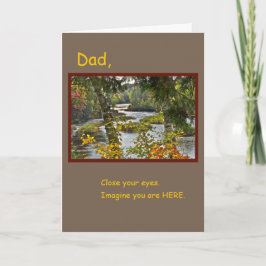 父の日/川と二を称える禅の時 カード