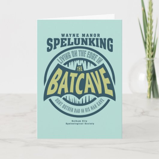 父の日 |彼の洞窟でパパを気にしない カード (正面)