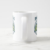 父の日 |彼の洞窟でパパを気にしない ジャンボコーヒーマグカップ (裏面)