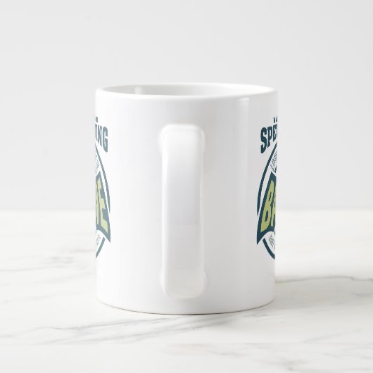 父の日 |彼の洞窟でパパを気にしない ジャンボコーヒーマグカップ (裏面)