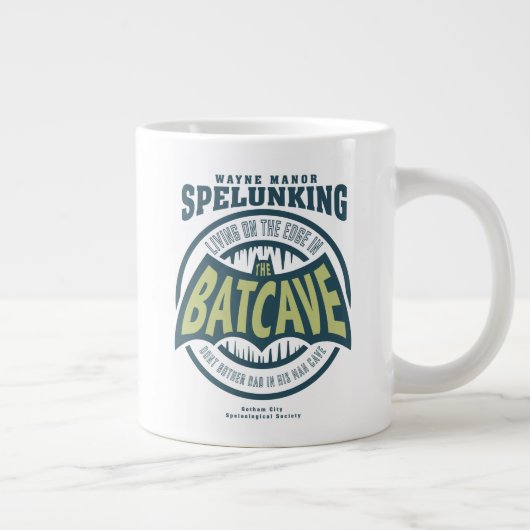 父の日 |彼の洞窟でパパを気にしない ジャンボコーヒーマグカップ (右)