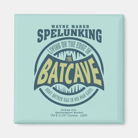 父の日 |彼の洞窟でパパを気にしない マグネット (正面)