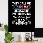 父の日 |彼らは私をボーナスパパと呼ぶ ポスター (ホームオフィス)