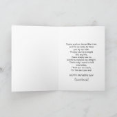 父の日-恋人-銃-目標 カード (内部)