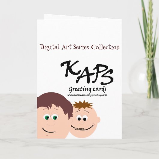 父の日（息子） カード (裏面)