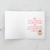 父の日（息子） カード (内部)