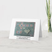 父の日 – 息子 – スクラップブックカード カード (裏面)