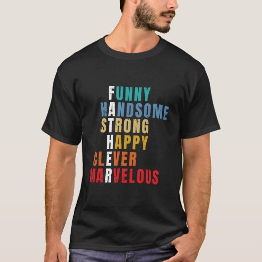 父の日 愛情 Tシャツ (正面)