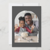 父の日、我が家のスーパーヒーロー 父の日ブランチ 招待状 (裏面)