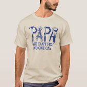 父の日 手仕事の父へのギフト Tシャツ (正面)