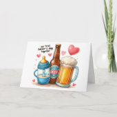 父の日 – 新しい始まりへの応援 カード (正面)