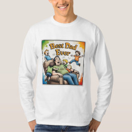 父の日 | 最高のパパフルスリーブ Tシャツ