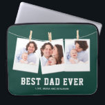 父の日 |最高のパパEver 3 Photo Collage ラップトップスリーブ<br><div class="desc">写真をアップお気に入りのロードし、お父さんの日の贈り物をユニーク作るためにパーソナライズされたあなたの名前を追加する。</div>