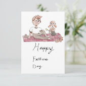 父の日 案内状 (スタンド正面)