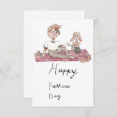 父の日 案内状 (正面/裏面)