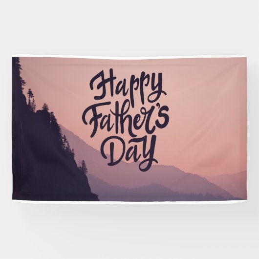 父の日 横断幕 (横)