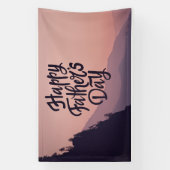 父の日 横断幕 (縦)