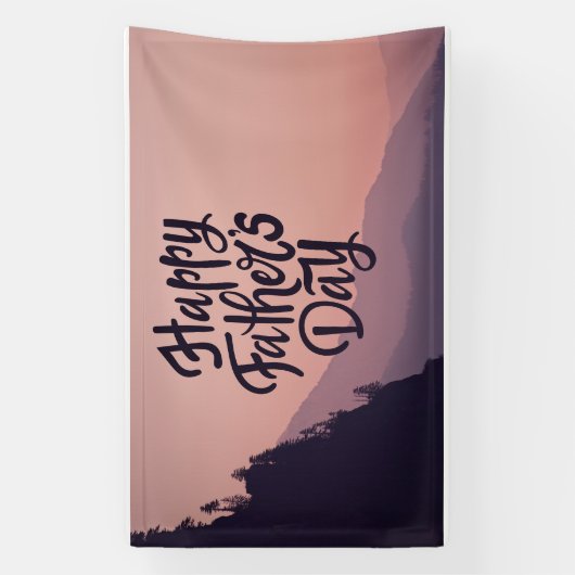 父の日 横断幕 (縦)