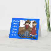 父の日 – 欧米 カード (正面)
