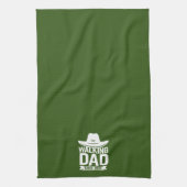 父の日-歩くパパ以来…… キッチンタオル (縦)
