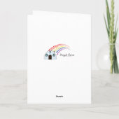 父の日:父のプリンセス カード (裏面)