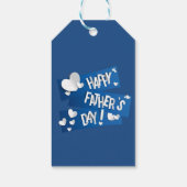 父の日「父の幸せな日」 ギフトタグ (裏面)