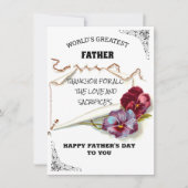 父の日（特1） サンキューカード (正面)