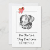 父の日(犬) シーズンカード (正面)