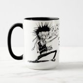 父の日 白黒ゾンビ マグカップ (左)