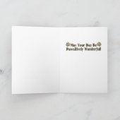 父の日-石造りの足-ボストンおよびラットテリア カード (内部)