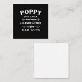 父の日 | 祖父は年をとった人のためのもの ノートカード (正面/裏面)