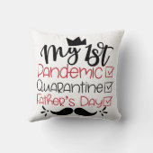 父の日、私が初めてパンデミックを起こす検疫 クッション (裏面)