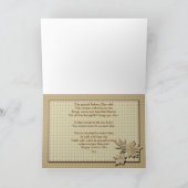 父の日 – 私たちの義理の息子へ カード (内部)