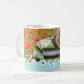 父の日"私たちは大好きおじいちゃん"写真とマグカップ コーヒーマグカップ (正面左)