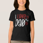 父の日、私のパパが大好き トライブレンドTシャツ (正面)