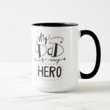 父の日- "私のパパです私の英雄"は