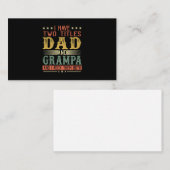 父の日 |私は2タイトルのパパとGrampa 名刺 (正面/裏面)