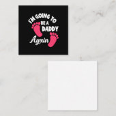 父の日 | 私またパパになるんだ ノートカード (正面/裏面)