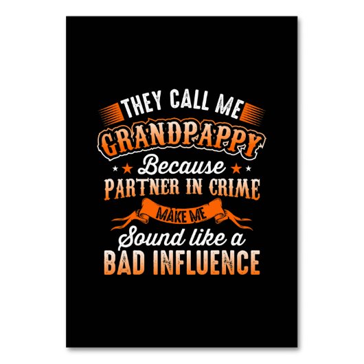 父の日 私を祖父と呼ぶ| テーブルナンバー (正面)