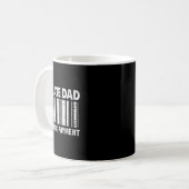 父の日 空手パパ 支払いQRコード コーヒーマグカップ (正面左)