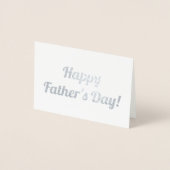 父の日 箔カード (正面)