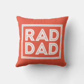 父の日 – 素晴らしいパパ クッション (裏面)